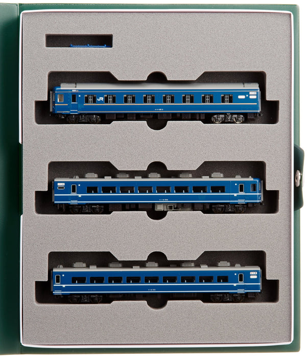 Kato Spur N 3-Wagen-Set: Sleeper Express Hamanasu 10-1139 Schienenmodell-Personenwagen