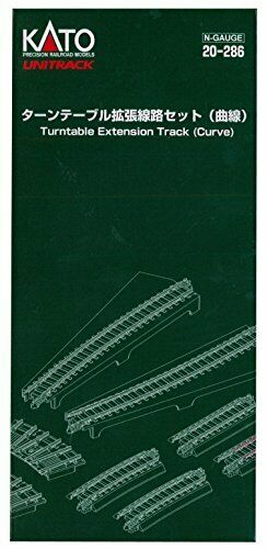 Kato N Gauge Turntable Extension Line Set Curve 20-286 Model Railroad Supplies - Japan Figure