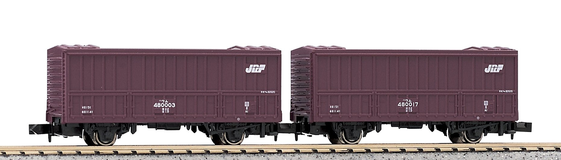 Kato Spur N 2-Wagen-Set 8034 Wam 480000 Modellgüterwagen für die Eisenbahn