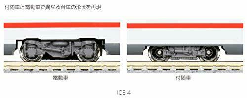 Kato N Scale Ice4 Standard 7-Wagen-Set Basis-7-Wagen-Set