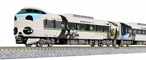 Kato N Scale Series 287 Panda Kuroshio 'smile Adventure Train' 6-car Set - Japan Figure