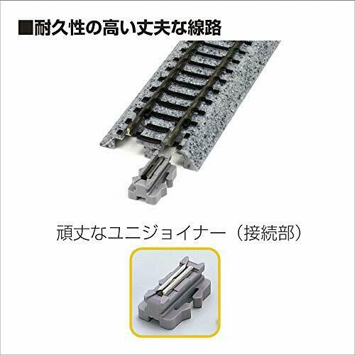 Kato N Scale Unitrack 20-040 Rail droit 62 mm 2 7 16 S62 4 pièces