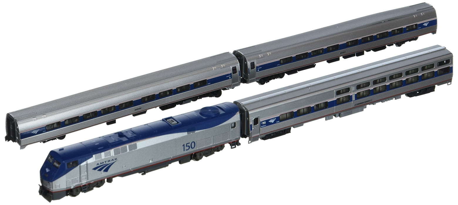 Kato USA P42 Amfleet Viewliner Intercity Express Phase VI 4-Unit Train Set