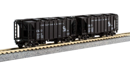 Kato USA Model Train Products N ACF 8-Piece Covered Hopper Set- Japan Figure Store - #1 Bring To You The Best Japanese Goods