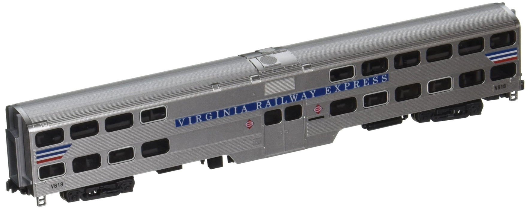 Kato N Gauge V818 Railway Model: Bi-Level Passenger Car Coach