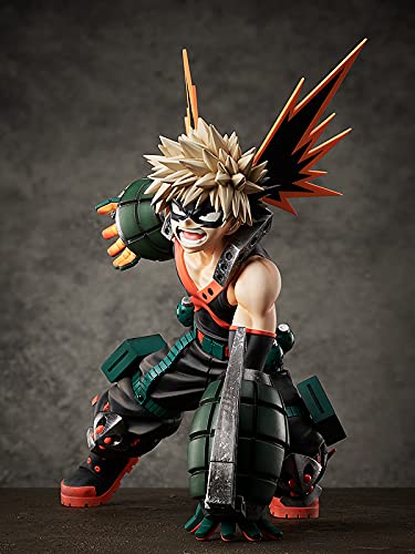 Katsuki Bakugo My Hero Academia Vorbemalte PVC-Figur im Maßstab 1:4 Gelb Ty92414