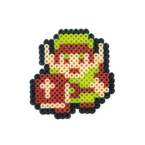 Kawada Nano Beads 108 The Legend Of Zelda Link / Heart / Key Perler Beads Kit