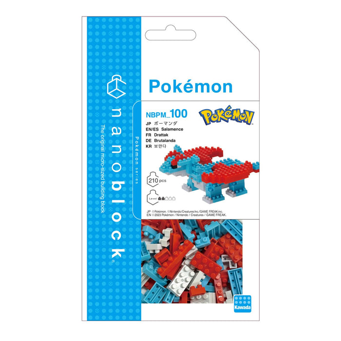 Kawada Nanoblock Pokemon Bomanda 210 Pieces Ages 12+ Japan Nbpm_100