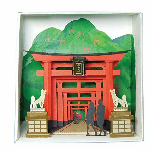 Kawada Pn-111 Paper Nano Inari Shrine Building Kit