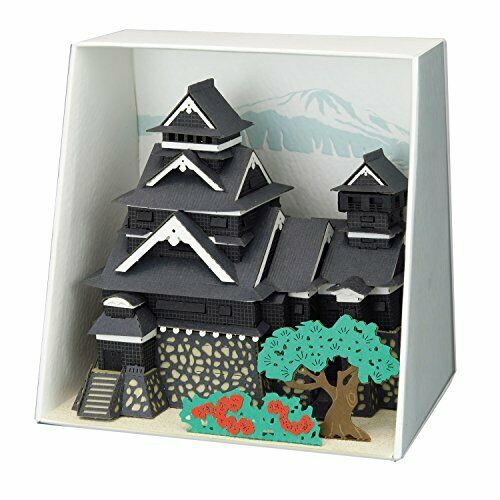 Kawada Pn-133 Papernano Kumamoto Castle Paper Craft Model - Japan Figure