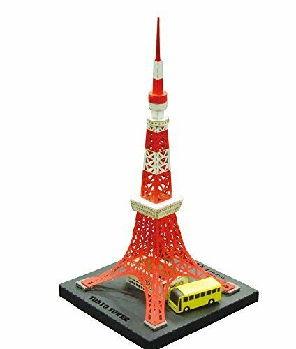 Kawada Pn108 Papernano Tokyo Tower Paper Craft Model - Japan Figure
