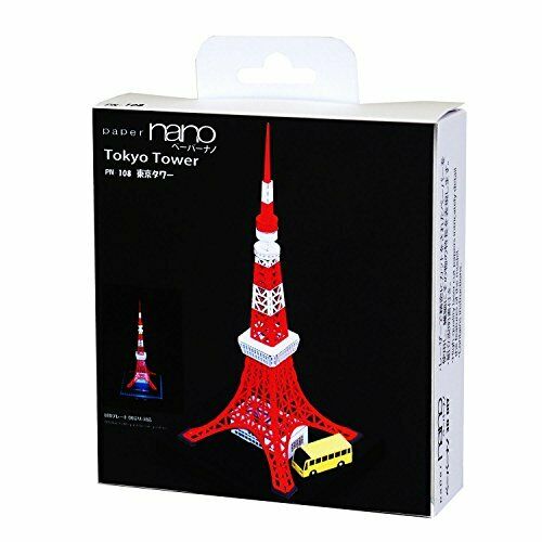 Kawada Pn108 Papernano Tokyo Tower Paper Craft Model