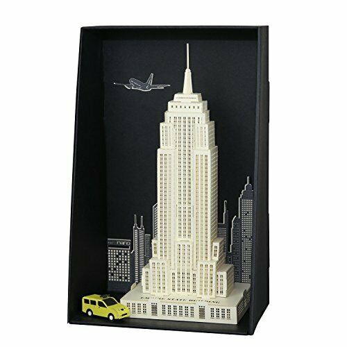 Kawada Pn122 Papernano Empire State Building Paper Craft Model - Japan Figure
