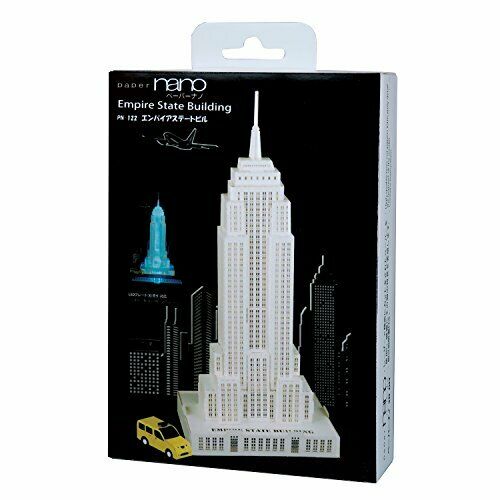 Kawada Pn122 Papernano Empire State Building Modèle d'artisanat en papier