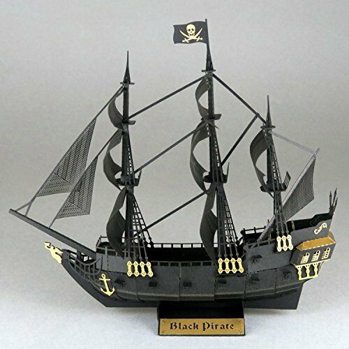 Kawada Pn124 Papernano Pirate Ship Paper Craft Modèle