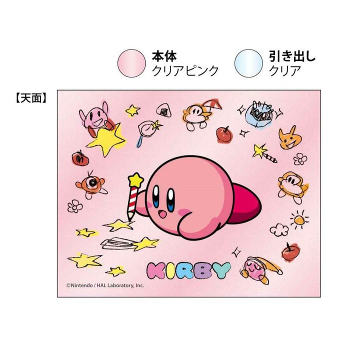 K Company Kirby Character Chest Scribble Pink H147Xw150Xd118Mm Japan Hk-Chr-Pk