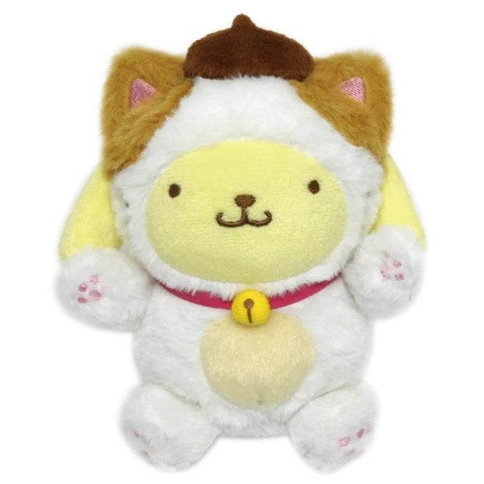 Kay Company Sanrio Happy Cat Sitting Plush Toy 2 Pompompurin Sah-On2-Pn