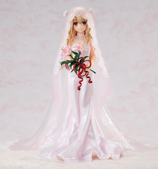 Kdcolle Movie  Fate/Kaleid Liner Prisma Illya Licht Nameless Girl  Illyasviel Von Einzbern Wedding Dress Ver. 1/7 Scale Plastic Painted Complete Figure