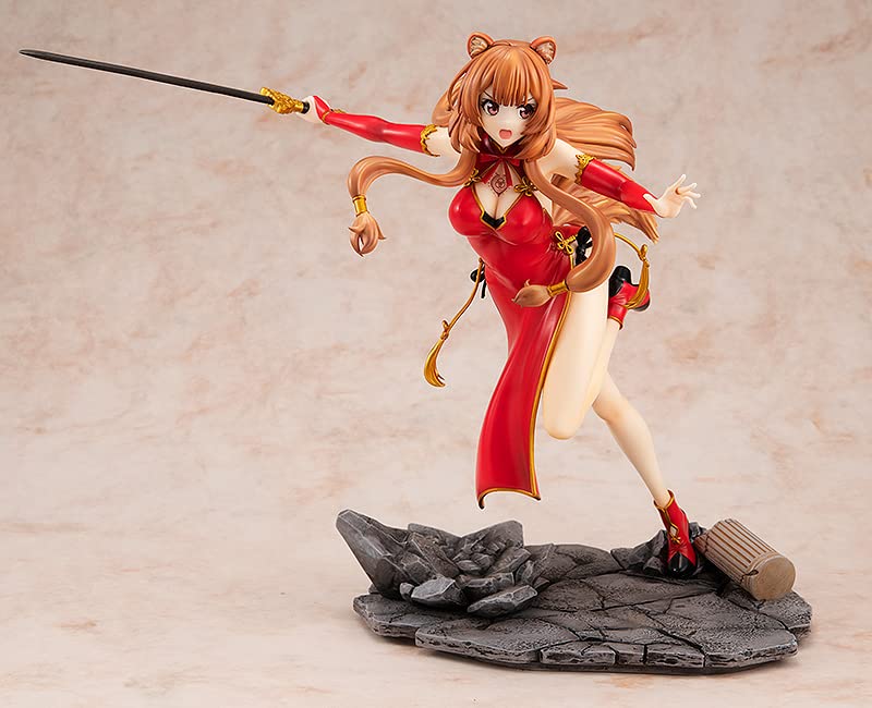 Kdcolle The Rising Of The Shield Hero Season 2 Raphtalia Red Dress Style Ver. 1/7 Scale Plastic Painted Complete Figure
