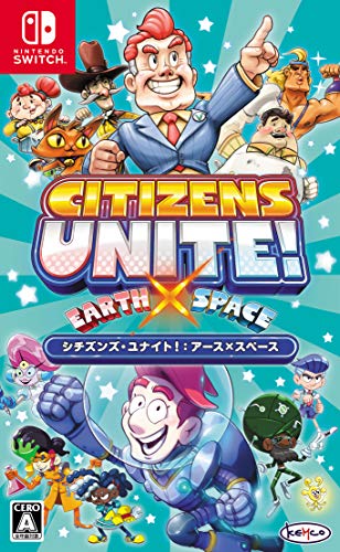 Kemco Citizens Unite! Earth X Space Nintendo Switch - New Japan Figure 4589871980216