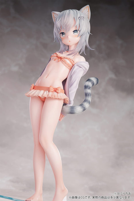 Kemomimi Gakuen Amesho☆Amyu Figure 1/7 Scale Painted By Kapurichio - B´Full Japan