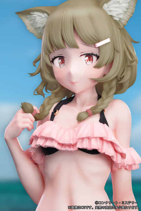 B'Full Kemomimi Gakuen Konkuri-San Figurine peinte à l'échelle 1/5 au Japon