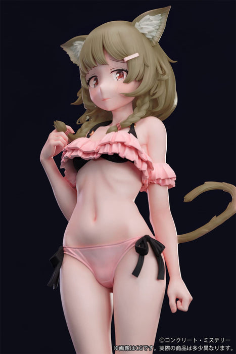 B'Full Kemomimi Gakuen Konkuri-San Figurine peinte à l'échelle 1/5 au Japon