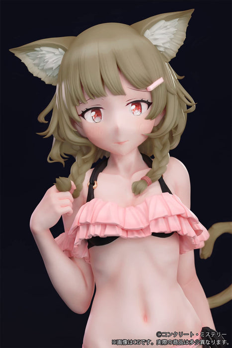 B'Full Kemomimi Gakuen Konkuri-San Figurine peinte à l'échelle 1/5 au Japon