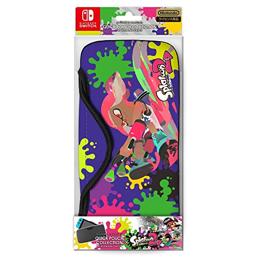 Keys Factory Cqp0011 Quick Pouch Collection For Nintendo Switch Splatoon 2 Typea - New Japan Figure 4528272007221