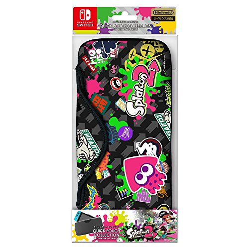 Keys Factory Cqp0012 Quick Pouch Collection For Nintendo Switch Splatoon 2 Typeb - New Japan Figure 4528272007238