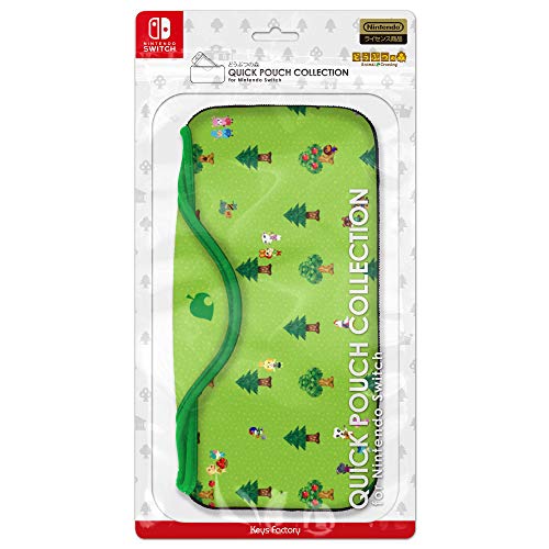 Keys Factory Quick Pouch Collection For Nintendo Switch Animal Crossing Series Typeb - New Japan Figure 4528272008167