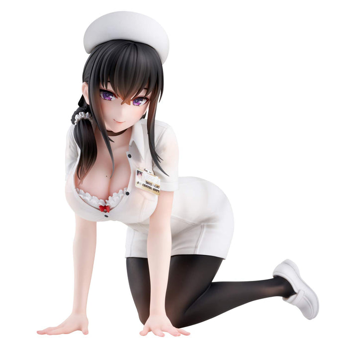 Kfr Illustration Nurse-San Figurine finie peinte en tissu PVC sans échelle