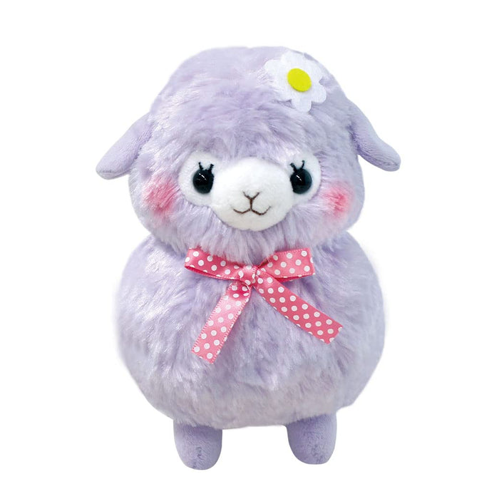 AMUSE - Plush Doll Kids Alpacasso Ribbon Lavender-Chan