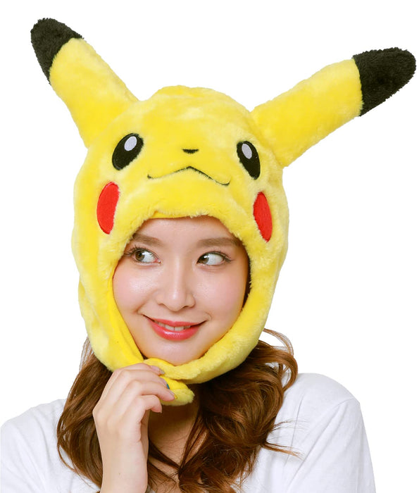 Sazac Kigurumi Cap Pikachu Pokemon - Japanese Style
