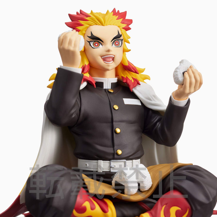 Sega Demon Slayers (Kimetsu No Yaiba) : figurine japonaise Chokonose Kyojuro Rengoku de qualité supérieure
