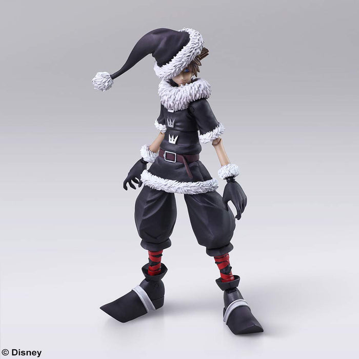 Square Enix Kingdom Hearts II Bring Arts Sora Christmas Town Ver. PVC Figure