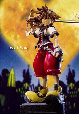 Square Enix Kingdom Hearts Play Arts Sora Japan Pvc Painted Action Figure