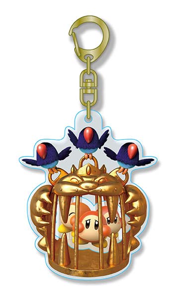 Keychain Waddle Dees In Cage Kirby And The Forgotten Land