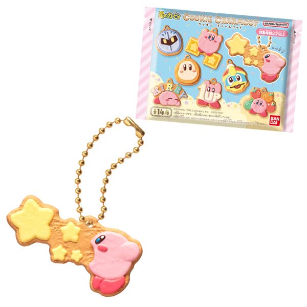 Bandai Japan Kirby'S Dream Land Cookie Charm Cot 14 Box Shokugan
