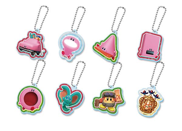 Acrylic Keychains Collection Kirby And The Forgotten Land