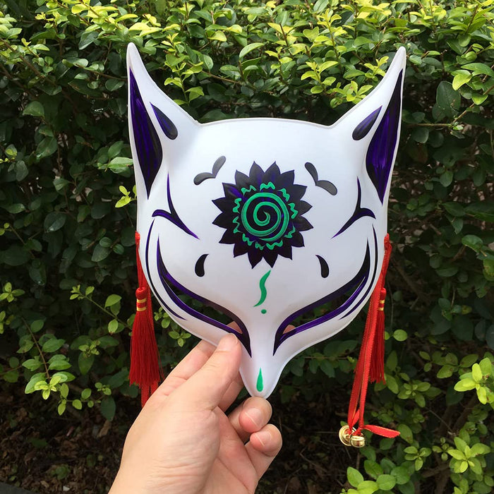 Japanese Fox Mask Demon Kitsune