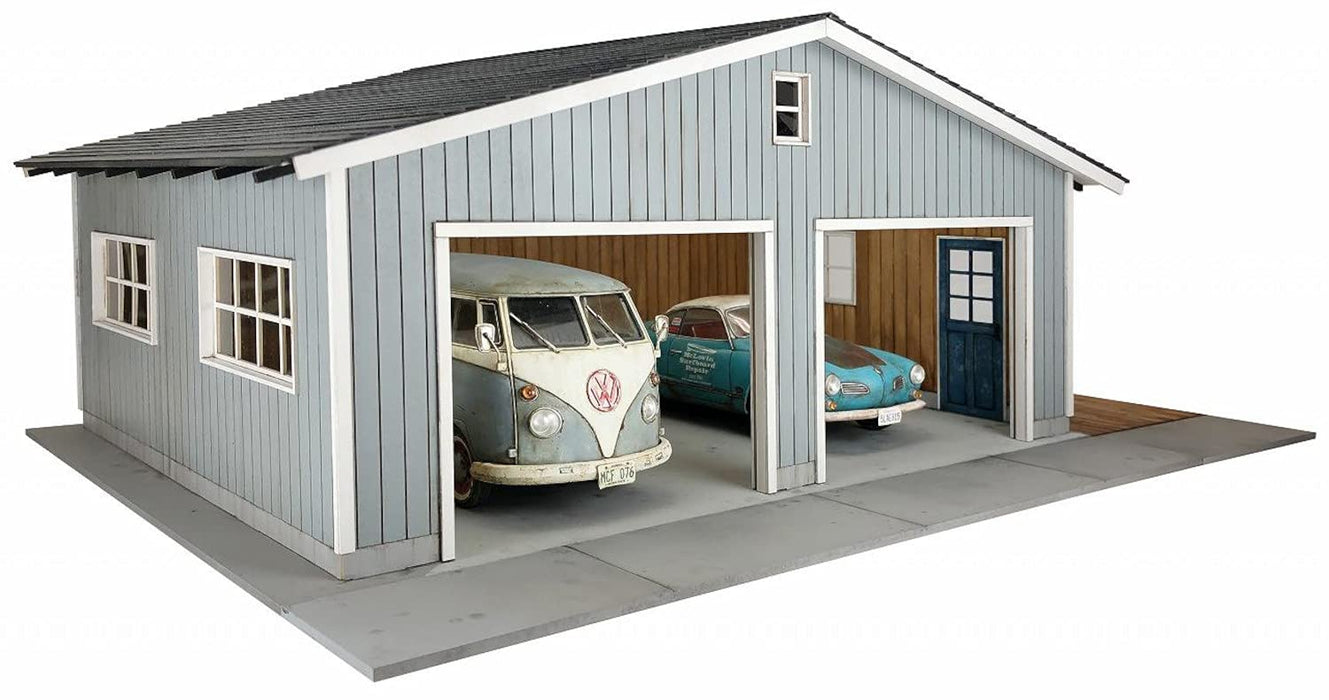 Cobaanii Mokei 1/24 Sweet Style Garage Life série 2 Kit d'assemblage de voiture en bois japon Ss-039