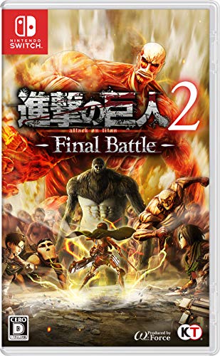 Koei Tecmo Games Shingeki No Kyojin 2 Final Battle Nintendo Switch New