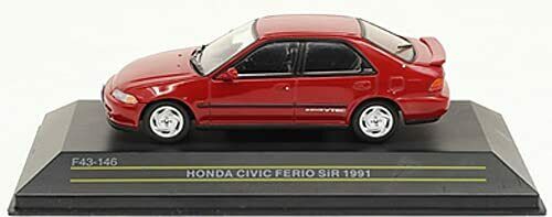 Kokusai Boeki First:43 1/43 Honda Civic Ferio Sir 1991 Rot F43-146