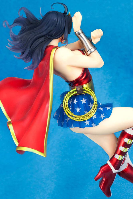 KOTOBUKIYA DC052 DC Comics Bishoujo Armoured Wonderwoman 2nd Edition Figur im Maßstab 1/7