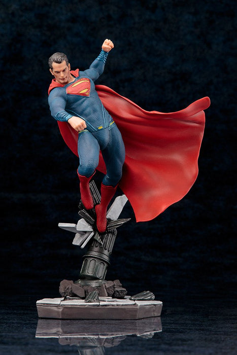 KOTOBUKIYA Sv110 Artfx+ Superman Dawn Of Justice Pvc Figure 1/10 Scale