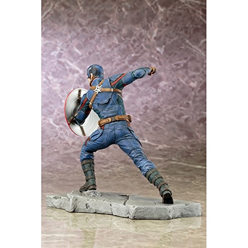 KOTOBUKIYA Mk212 Artfx+ Captain America Civil War 1/10 Scale Figure