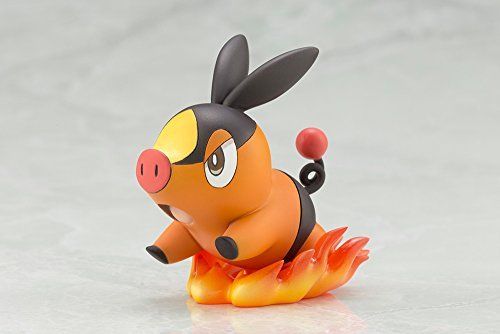 Kotobukiya Artfx J Pokemon Hilda Toko mit Tepig Figur im Maßstab 1/8
