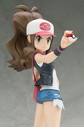 Kotobukiya Artfx J Pokemon Hilda Toko mit Tepig Figur im Maßstab 1/8