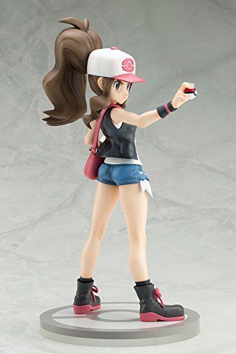 Kotobukiya Artfx J Pokémon Hilda Toko avec figurine Tepig à l'échelle 1/8